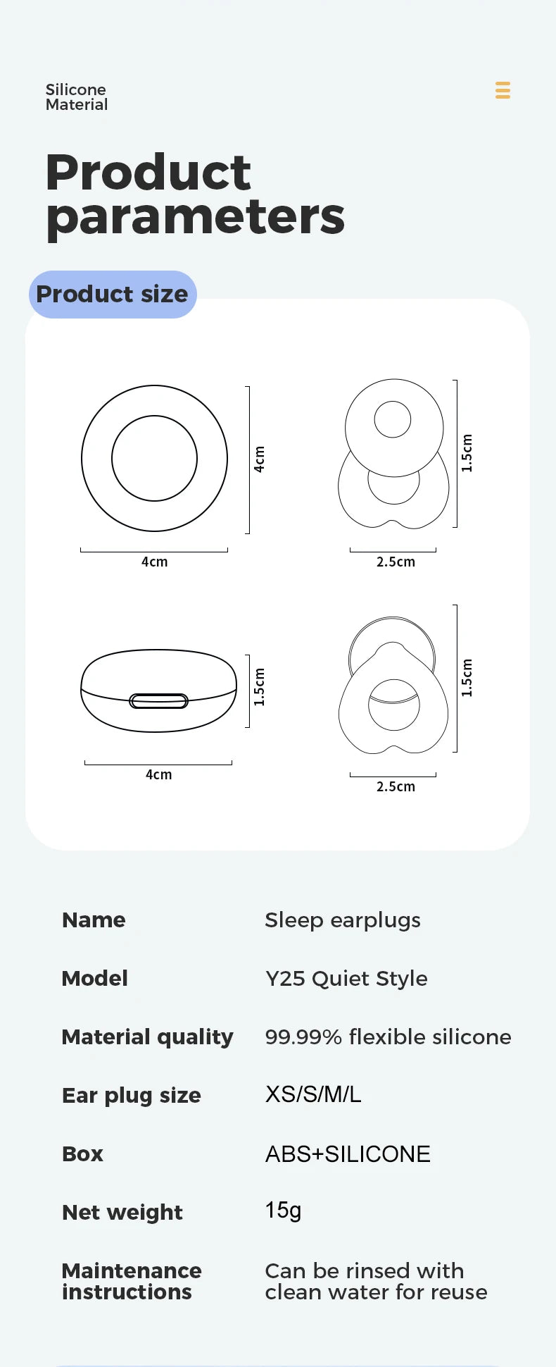 GERMAN™ Premium Soft Earplugs